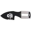 Nóż na szyję Martinez Albainox Skull Neck Knife White Cord, Black 3Cr13Mov (32450)